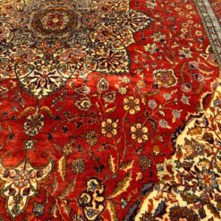 Vilnonis rankų darbo kilimas “Kashan” 320x219x0,8 cm