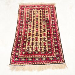 Vilnonis rankų darbo kilimas 160x90x0,5 cm