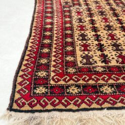 Vilnonis rankų darbo kilimas 160x90x0,5 cm