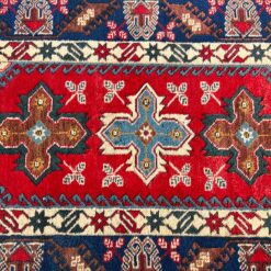 Turkiškas vilnonis rankų darbo kilimas “Döşemealtı” 202x116x0,6 cm