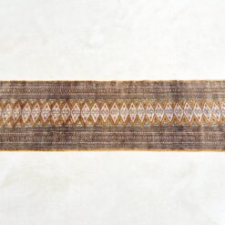Vilnonis rankų darbo kiliminis takas “Bukhara” 368x78x0,4 cm
