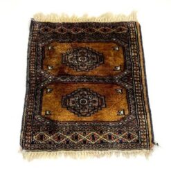 Vilnonis rankų darbo kilimėlis "Bukhara" 50x39x0,5 cm