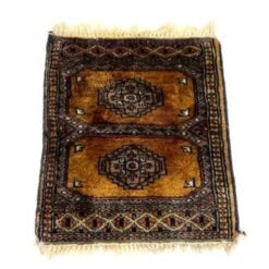 Vilnonis rankų darbo kilimėlis “Bukhara” 50x39x0,5 cm