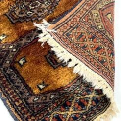Vilnonis rankų darbo kilimėlis “Bukhara” 50x39x0,5 cm