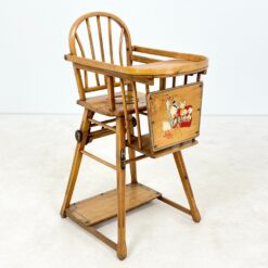 Senovinė vaikiška kėdutė – transformeris 65x51x101 cm