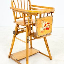 Senovinė vaikiška kėdutė – transformeris 65x51x101 cm