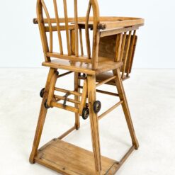 Senovinė vaikiška kėdutė – transformeris 65x51x101 cm