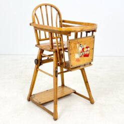 Senovinė vaikiška kėdutė – transformeris 65x51x101 cm