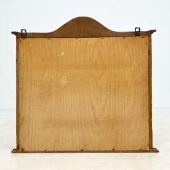 Ąžuolinė pakabinama spintelė su stiklu 17×70,5×66,5 cm