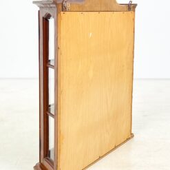 Ąžuolinė pakabinama spintelė su stiklu 17×70,5×66,5 cm