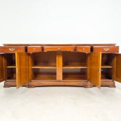 Ilga klasikinio stiliaus riešutmedžio komoda 51x251x97 cm