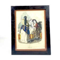 Printas "Senoras Egipcias" mediniame rėme su stiklu 2,5x19,5x24,5 cm