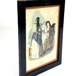 Printas “Senoras Egipcias” mediniame rėme su stiklu 2,5×19,5×24,5 cm