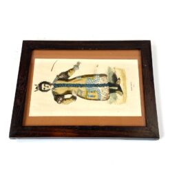 Auguste Wahlen darbo “Femme Yakute” printas mediniame rėme su stiklu 2,5x19x24,5 cm