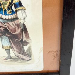 Auguste Wahlen darbo “Jeune fille de Tembouctou” printas mediniame rėme su stiklu 2,5×19,5×24,5 cm