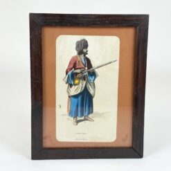 Auguste Wahlen darbo “Afghan d’Herat” printas mediniame rėme su stiklu 2,5×19,5×24,5 cm