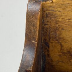 Senovinis trijų dalių stovas laiškams iš riešutmedžio 9×27,5×21 cm