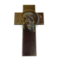 Pakabinamas gipso kryžius su Jėzaus Kristaus atvaizdu 7x35x59,5 cm
