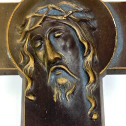Pakabinamas gipso kryžius su Jėzaus Kristaus atvaizdu 7x35x59,5 cm
