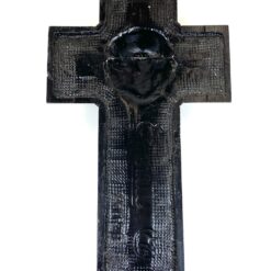 Pakabinamas gipso kryžius su Jėzaus Kristaus atvaizdu 7x35x59,5 cm