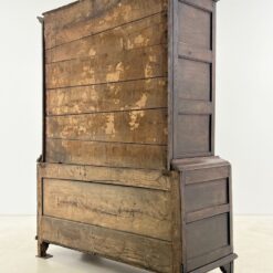 Senovinė ąžuolo masyvo rūbų spinta 57x142x186 cm