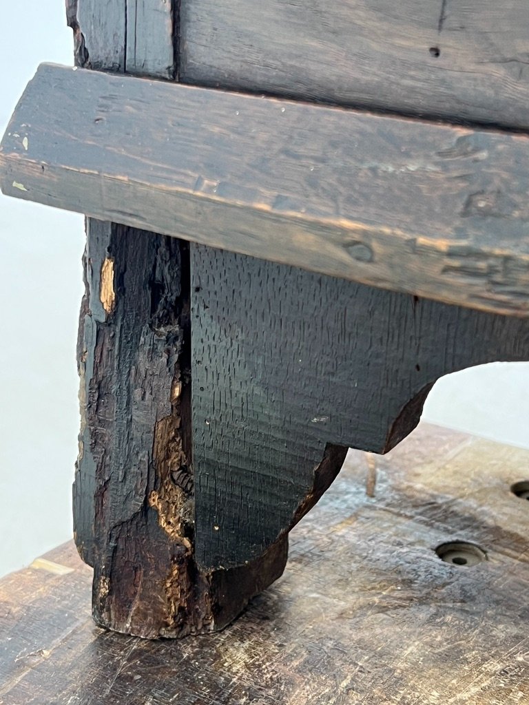 DS0045-spintos-17 Senovinė ąžuolo masyvo rūbų spinta 57x142x186 cm