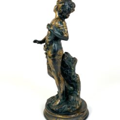 Mergaitės statula iš polirezino 20x19x45 cm