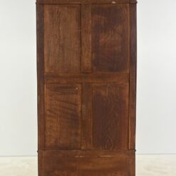 Art Nouveau raudonmedžio spinta su veidrodžiu 60,5x107x215,5 cm