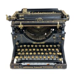 Senovinė Underwood No. 5 rašomoji mašinėlė 31x40x24 cm