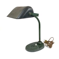 Belgiškas metalinis stalinis šviestuvas 33x24x39 cm