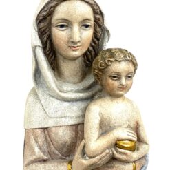 Betoninė Švč. Mergelės Marijos su Kūdikėliu Jėzumi statula 12×18,5×46,5 cm