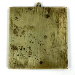 Žalvarinė stačiatikių miniatiūrinė ikona 0,5×5,5×6,5 cm