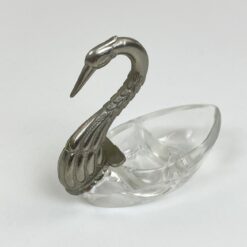 Prieskoninė iš metalo ir plastiko "Gulbė" 8x4x7 cm