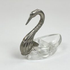 Prieskoninė iš metalo ir plastiko “Gulbė” 8x4x7 cm