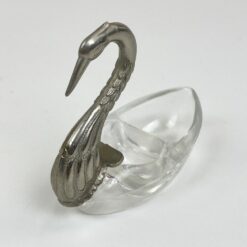 Prieskoninė iš metalo ir plastiko “Gulbė” 8x4x7 cm