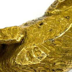 Žalvarinė statula “Šuo” 11×3,5×3,5 cm