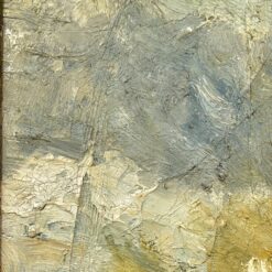 Ant kartono aliejiniais dažais tapytas jūrinės tematikos peizažas mediniame rėme 3x83x67 cm
