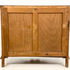 Chippendale stiliaus riešutmedžio trijų stalčių komoda 46x107x77 cm