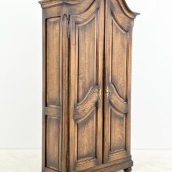 Ąžuolinė dviejų durų rūbų spinta 37x106x193 cm