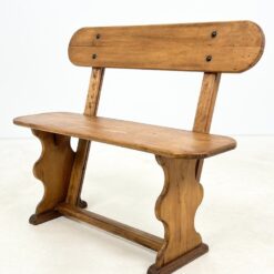 Medinis suolas su atlošu 46×102,5×85 cm, 45 cm