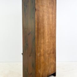 Pušies medžio knygų lentyna su apatine spintele 45x80x200 cm