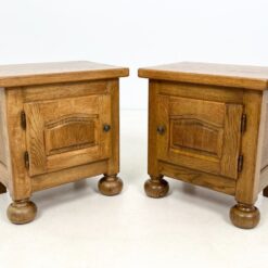 Ąžuolinės spintelės 2 vnt. komplektas 39×56,5×59,5 cm