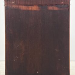 Angliško stiliaus pakabinama raudonmedžio spintelė su stiklu 23×82,5×98,5 cm