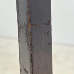 Senovinė reguliuojamo aukščio pianino kėdutė su ratano sėdimąja 44×39,5×89,5 cm, 45(+12) cm