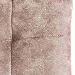 Modernios juodo metalinio rėmo kėdės su dirbtine zomša 4 vnt. kompl. 58x45x90 cm, 51 cm