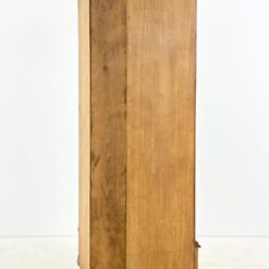Kampinė ąžuolinė indauja su stalčiumi 50x88x191 cm