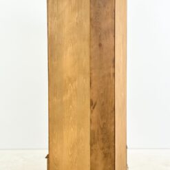 Kampinė ąžuolinė indauja su stalčiumi 50x88x191 cm