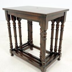 Mediniai lizdiniai staliukai 3 vnt. komplektas 39,5×59,5×61,5 cm