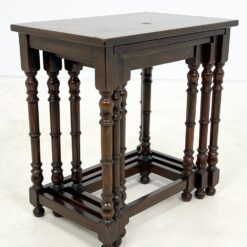 Mediniai lizdiniai staliukai 3 vnt. komplektas 39,5×59,5×61,5 cm