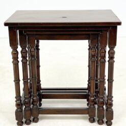 Mediniai lizdiniai staliukai 3 vnt. komplektas 39,5×59,5×61,5 cm